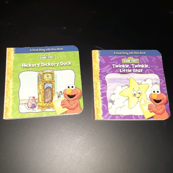2/$10 Bundle and save Sesame Street Elmo Books - Picture 2 of 2